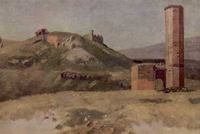 Ruins of Ani (sketch) 1901